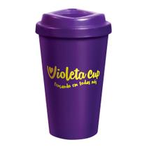 Copo Higienizador Violeta Cup 2 em 1