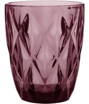 Copo Home&Co 10x8x8cm Vidro Rosa 270ml 6pçs para Bar Festa e Mesa Posta Copo Home&Co 10x8x8cm Vidro Rosa 270ml 6pçs para Bar Festa e Mesa Posta