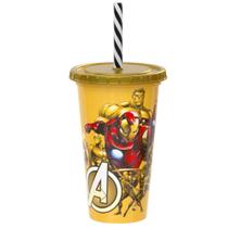 Copo Homem de Ferro Iron Man 500ml Infantil Original Copo Homem de Ferro Iron Man 500ml Infantil Original