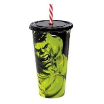 Copo Hulk com canudo 700ml - Plasútil Copo Hulk com canudo 700ml - Plasútil