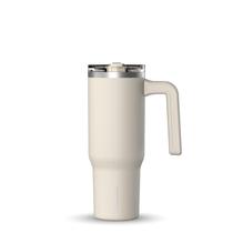 Copo Hydrapeak Voyager 950 ml com alça e tampa de palha de aço inoxidável