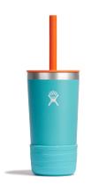 Copo Hydro Flask Kids 355 ml com canudo e bota Seaspray