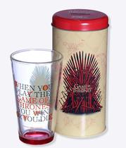 Copo Incan 500 ML Com Cofre Game Of Thrones Licenciado Cor:Transparente Copo Incan 500 ML Com Cofre Game Of Thrones Licenciado Cor:Transparente