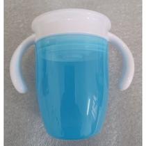 Copo Infantil 360 para Bebe com Alça Transição Treinamento Antivazamento Sem Bico Copo Infantil 360 para Bebe com Alça Transição Treinamento Antivazamento Sem Bico