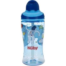 Copo Infantil Antivazamento Nuby Retrátil Canudo Tritan 360 -