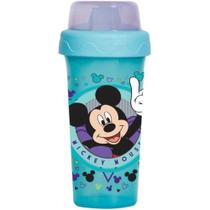 Copo Infantil Babygo Mickey Com Tampa 340ml