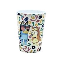 Copo Infantil Bluey de Plástico Base de Ovo de Pascoa Original Plasutil