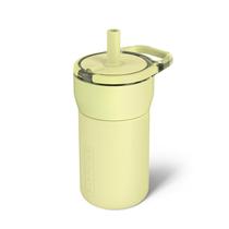 Copo infantil BrüMate Leap 350 ml 100% à prova de vazamentos com alça e canudo Copo infantil BrüMate Leap 350 ml 100% à prova de vazamentos com alça e canudo