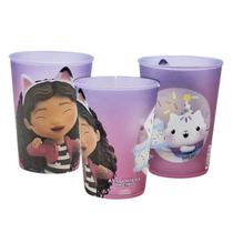 Copo Infantil Casa Mágica da Gabby de Plástico Base de Ovo de Pascoa Original Plasutil Copo Infantil Casa Mágica da Gabby de Plástico Base de Ovo de Pascoa Original Plasutil