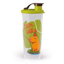 Copo infantil colors com bico 470 ml capivara da tupperware