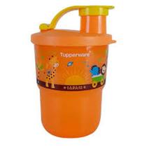 Copo infantil colors com.bico safari da tupperware