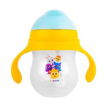 Copo Infantil Com Alça Removível 280 Ml Personagem Bolofofos Antizamento