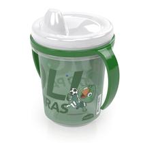 Copo Infantil Com Alça Removível Estampa Diversas Transição Trio Baby Plasútil Cor:Palmeiras 2 Oficial