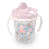 Copo Infantil Com Alça Removível Estampa Diversas Transição Trio Baby Plasútil Cor:Peppa Pig 2 - 280ml