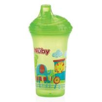 Copo Infantil Com Bico Rígido Verde 270Ml Nuby