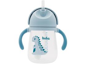 Copo Infantil com Canudo 240ml Buba Dino
