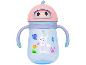 Copo Infantil com Canudo 300ml Buba Mergulho