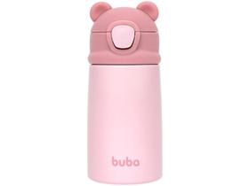 Copo Infantil com Canudo 320ml Buba Ursinho