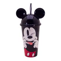 Copo Infantil Com Canudo 500ml Personagens Plasútil