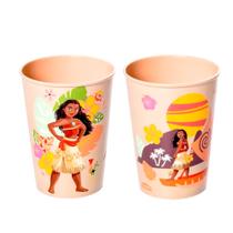 Copo Infantil da Moana Disney 320ML Plasútil - 2 unidades