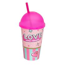 Copo infantil de 550ml refrigerante e sucos usual plastic