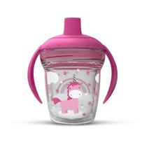 Copo Infantil de Treinamento Antivazamento - Unicórnio de 170ml