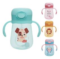 Copo Infantil de Treinamento com Alça e Canudo - Kouii Copo Infantil de Treinamento com Alça e Canudo - Kouii