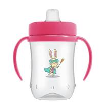 Copo Infantil Dr Browns com Bico Macio 270 ml Rosa Copo Infantil Dr Browns com Bico Macio 270 ml Rosa