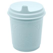 Copo infantil em bambu ecológico Baby Bear azul Lyor 450 ml Copo infantil em bambu ecológico Baby Bear azul Lyor 450 ml