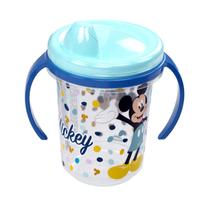 Copo Infantil Mickey Minnie 330ml Com Alça Removível Transição Plasútil Copo Infantil Mickey Minnie 330ml Com Alça Removível Transição Plasútil