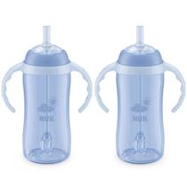 Copo Infantil NUK Learner Straw 300ml - Canudo Macio