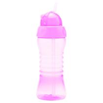 Copo infantil plást. c/ canudo 300ml Lolly ref 7199-F