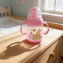 Copo Infantil Plástico 300ml Resistente Livre De BPA COR:Rosa Copo Infantil Plástico 300ml Resistente Livre De BPA COR:Rosa