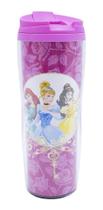 Copo Infantil Rosa Térmico Princesas Disney - 450ml - Minas de Presentes