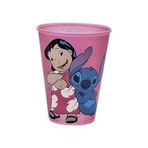 Copo Infantil Stitch de Plástico Base de Ovo de Pascoa Original Plasutil