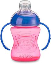 Copo Infantil Transição Antivazamento 240ml com Alça e Bico Silicone +4m - Nuby