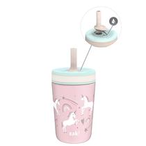 Copo infantil Zak Designs Kelso 350ml de aço isolado a vácuo