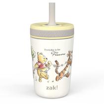 Copo infantil Zak Designs Winnie Pooh 355ml inoxidável à prova de vazamentos Copo infantil Zak Designs Winnie Pooh 355ml inoxidável à prova de vazamentos