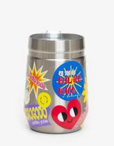 Copo Inox Petite Jolie Stickers PJ20368 Cor:Stickers Copo Inox Petite Jolie Stickers PJ20368 Cor:Stickers