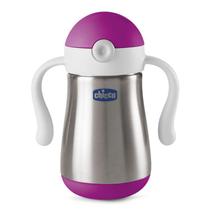 Copo Inox Power Cup Chicco- Rosa 18M+