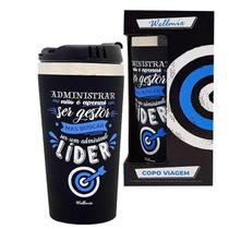 Copo Inox Profissão Administrador 450ml Wellmix Copo Inox Profissão Administrador 450ml Wellmix