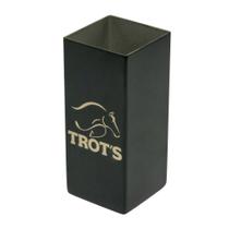 Copo inox Quadrado Trots - Preto Fosco Copo inox Quadrado Trots - Preto Fosco