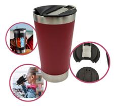 Copo Inox Térmico Caneca Chopp Conserva Bebida Gelada Quente