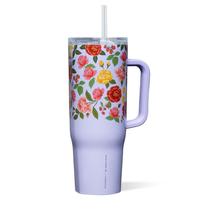 Copo isolado Corkcicle Cruiser 1,2 L Floral Purple Copo isolado Corkcicle Cruiser 1,2 L Floral Purple