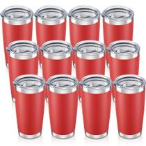 Copo isolado de aço inoxidável Orebigo de 20 oz, pacote com 12 Copo isolado de aço inoxidável Orebigo de 20 oz, pacote com 12