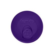 Copo isolado de parede dupla Tervis com tampa de viagem 470 ml roxo