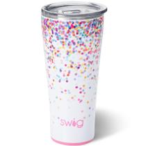 Copo isolado Swig Life 946ml de confete de aço inoxidável