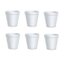 Copo Isopor 120ml Para Café Pacote Com 100 Unidades