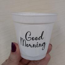 Copo Isopor Descartável 240ml Café e Chá Mod.02 - 50 unid.