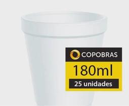 Copo Isopor Térmico 180ml 25 Unidades Copobras